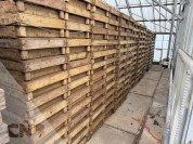 Foto van Houten gaasbakken met houten onderkant