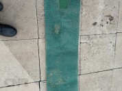 Foto van Bloemenvel/ doek