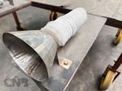 Foto van Oogstkarren kwetsbare grote bloemen