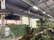 Foto van Complete inpaklijn met grote aanvoerbunker