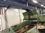 Foto van Complete inpaklijn met grote aanvoerbunker